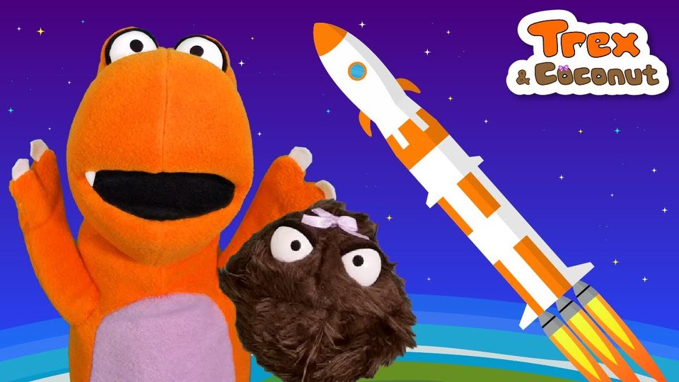 Space Rocket Adventure – kids’ song from Trex and Coconut